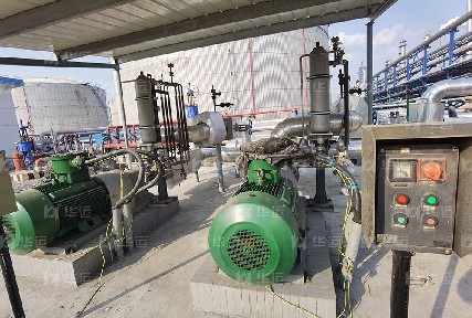 山東某石化集團(tuán)乳化泵使用現(xiàn)場